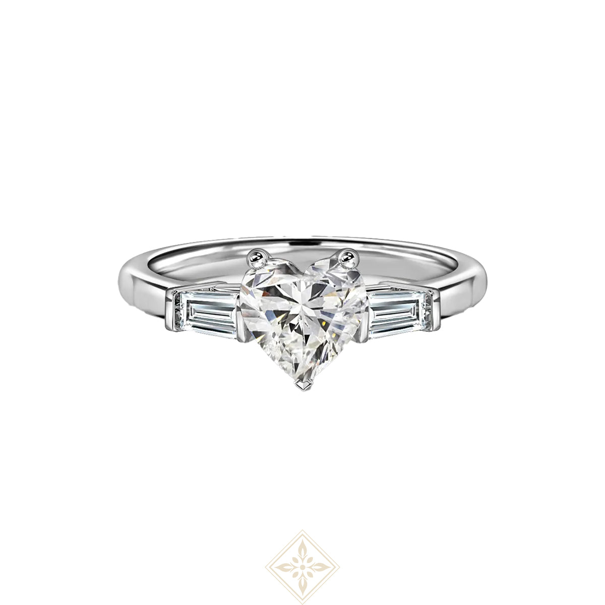 Heart with Baguette Trilogy