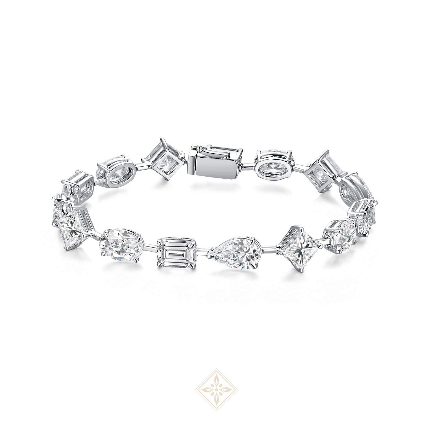 Classic Mixed Diamond Bracelet