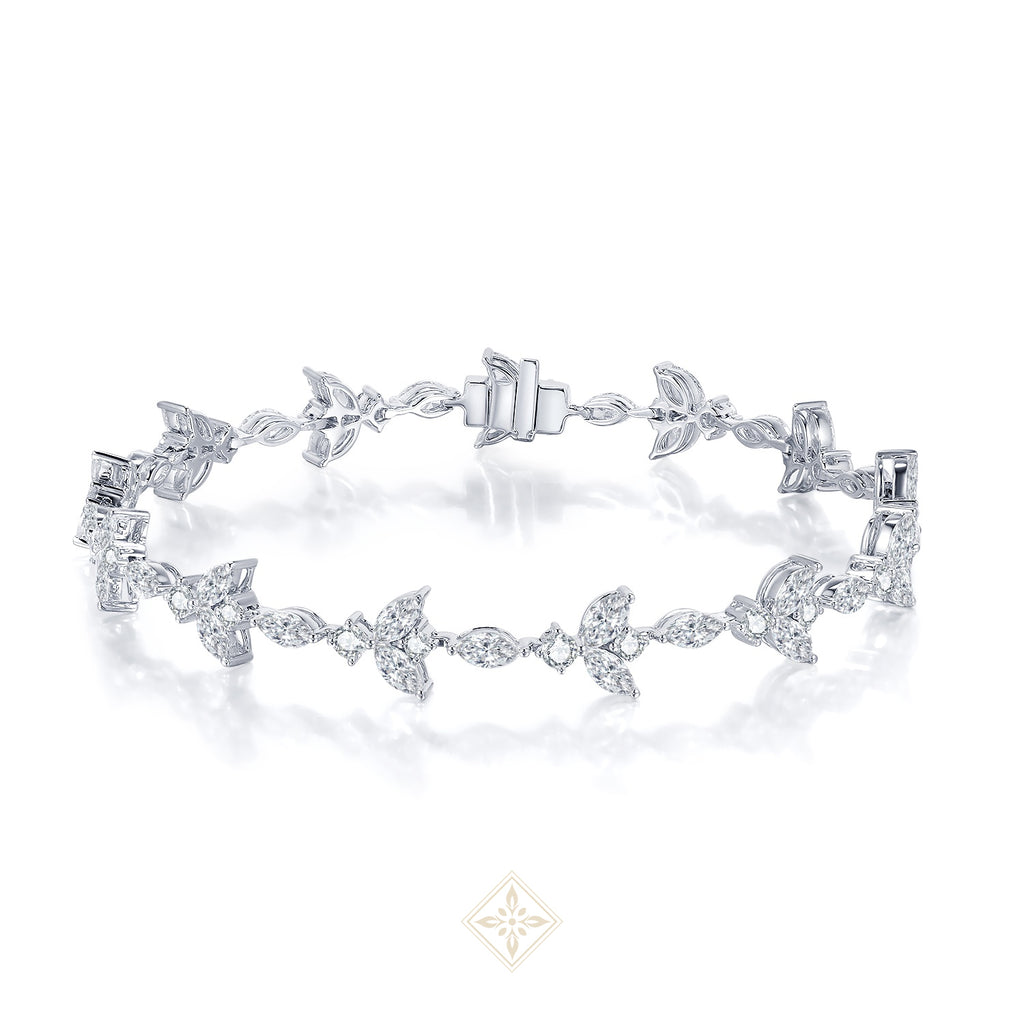 Diamond Wing Bracelet