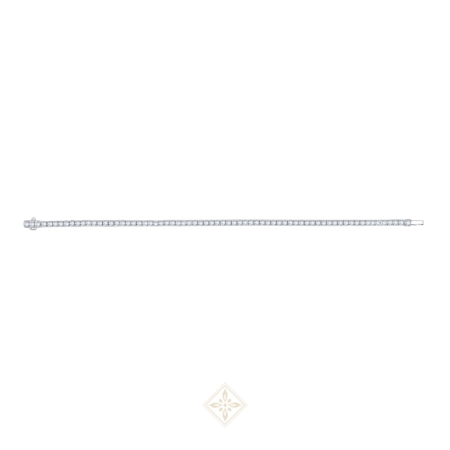 Round Cut Diamond Tennis Bracelet