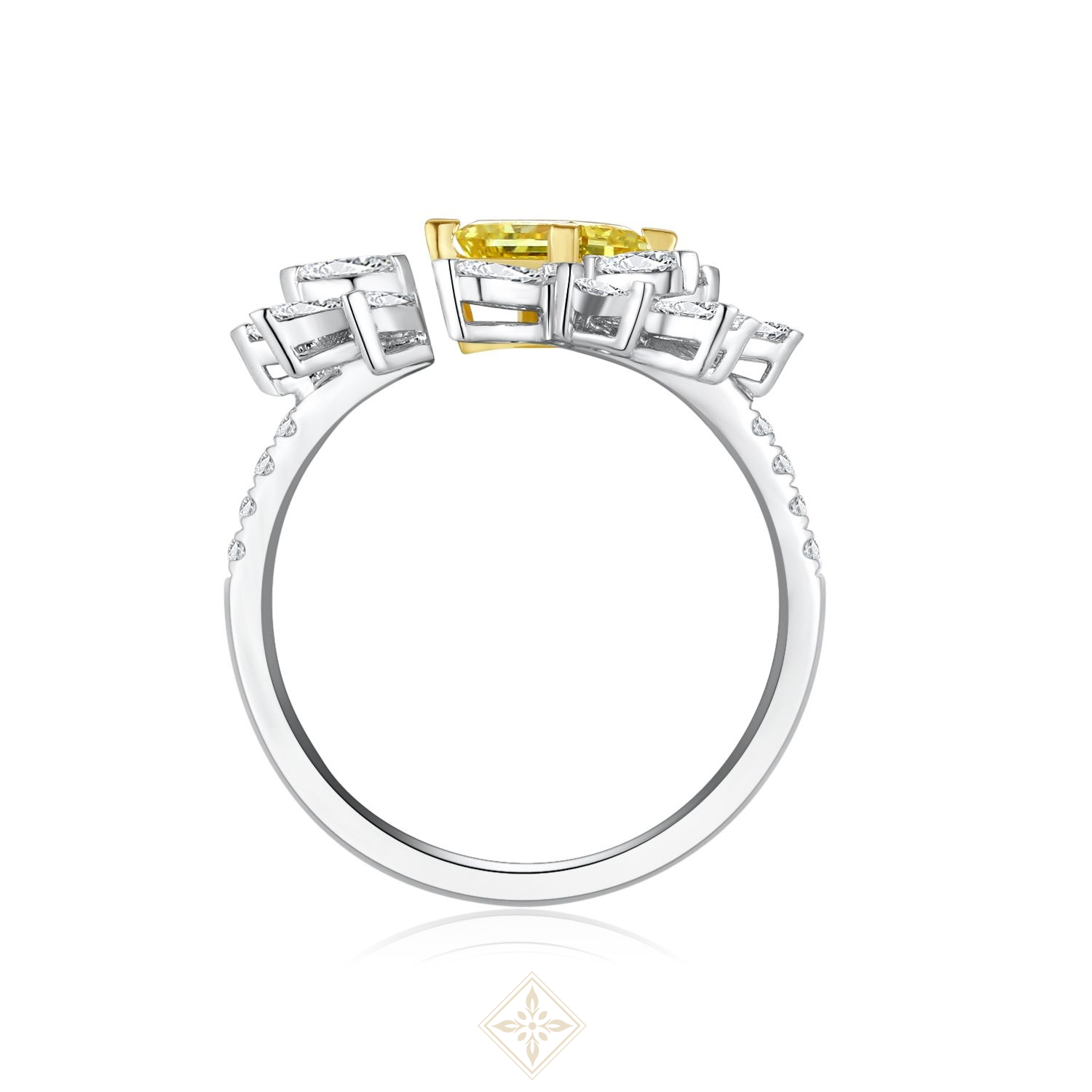 Colored Diamond Ring