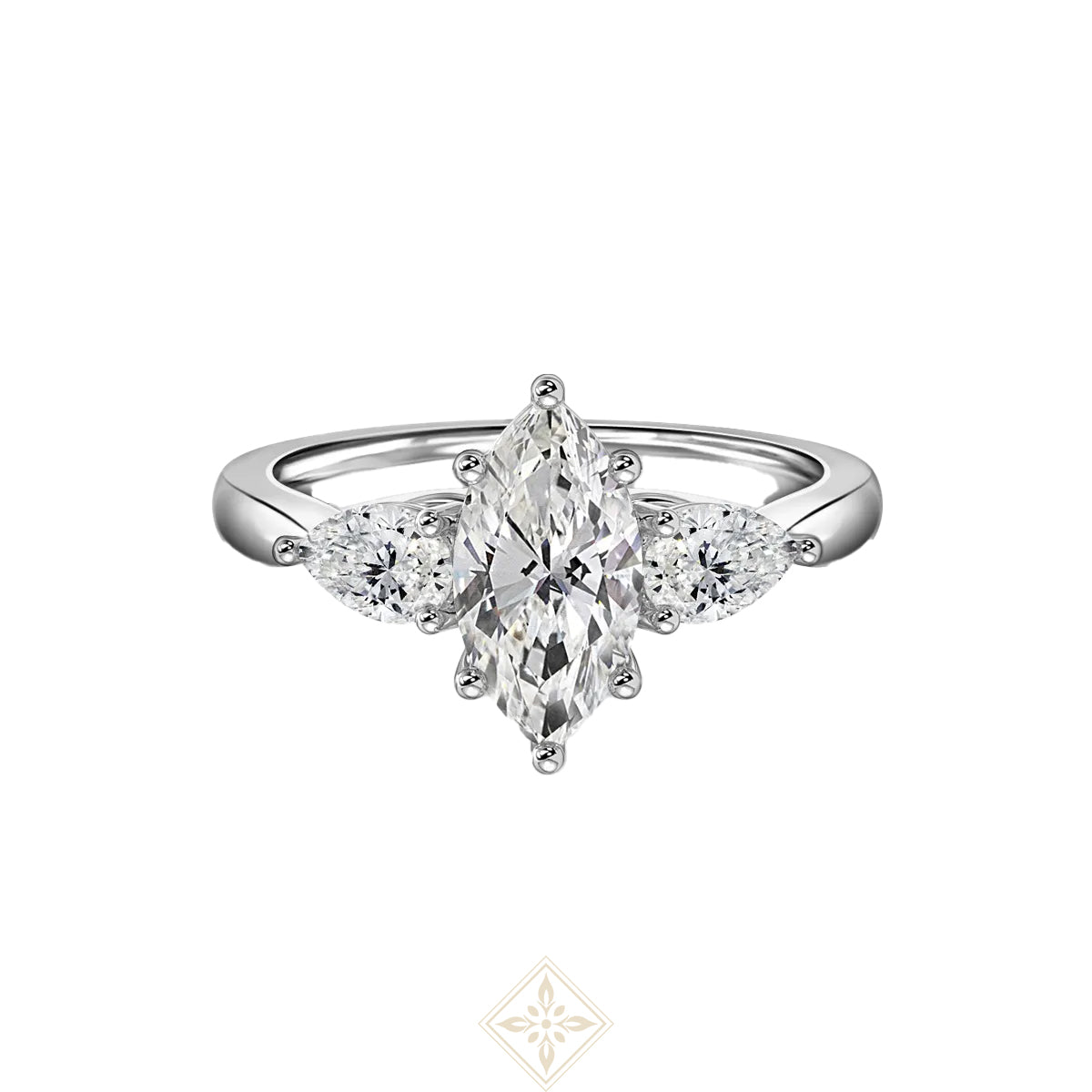 Marquise with Pear Trilogy