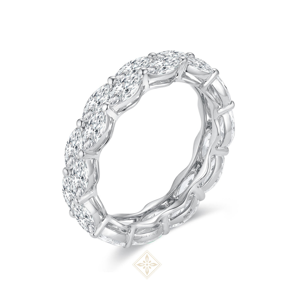 Full Eternity Marquise Ring