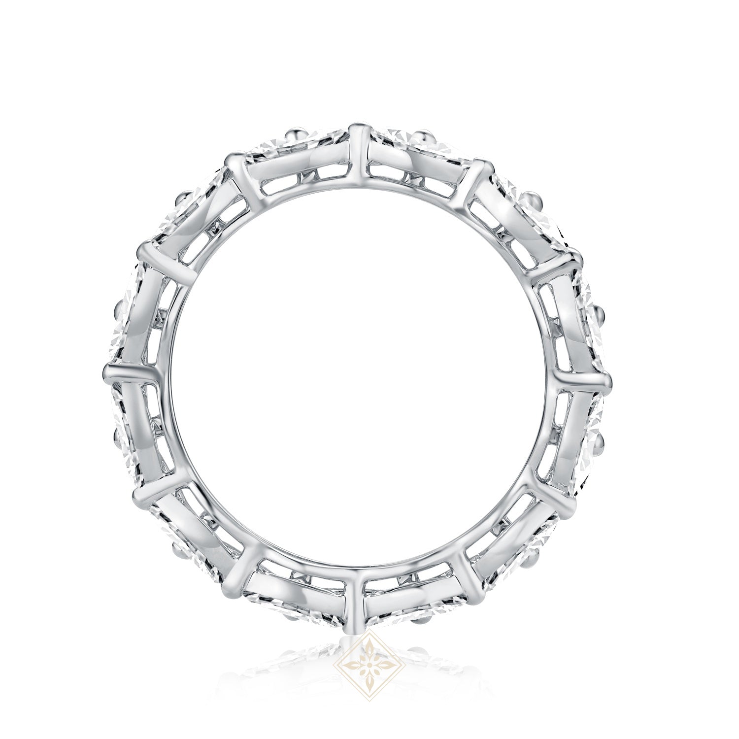 Full Eternity Marquise Ring