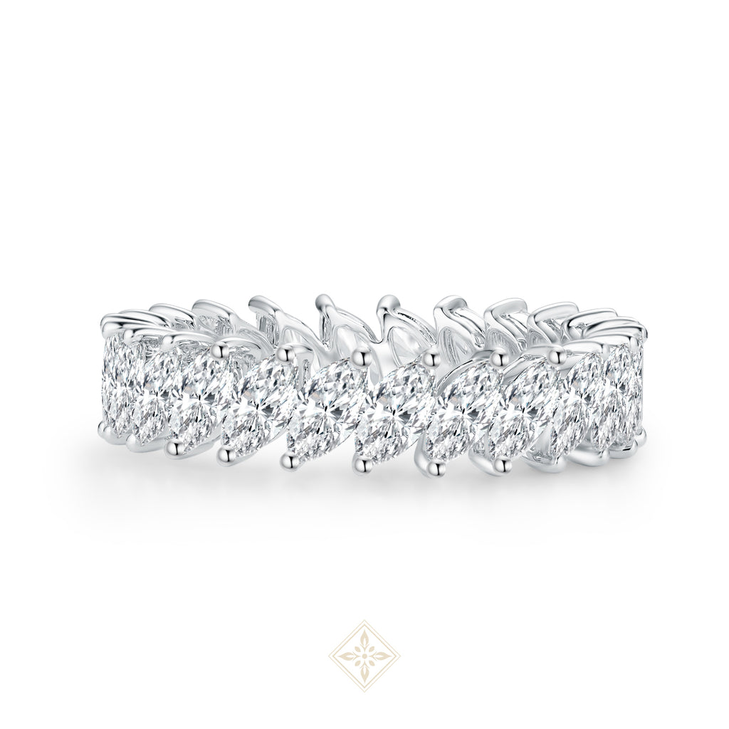 Full Eternity Marquise Ring