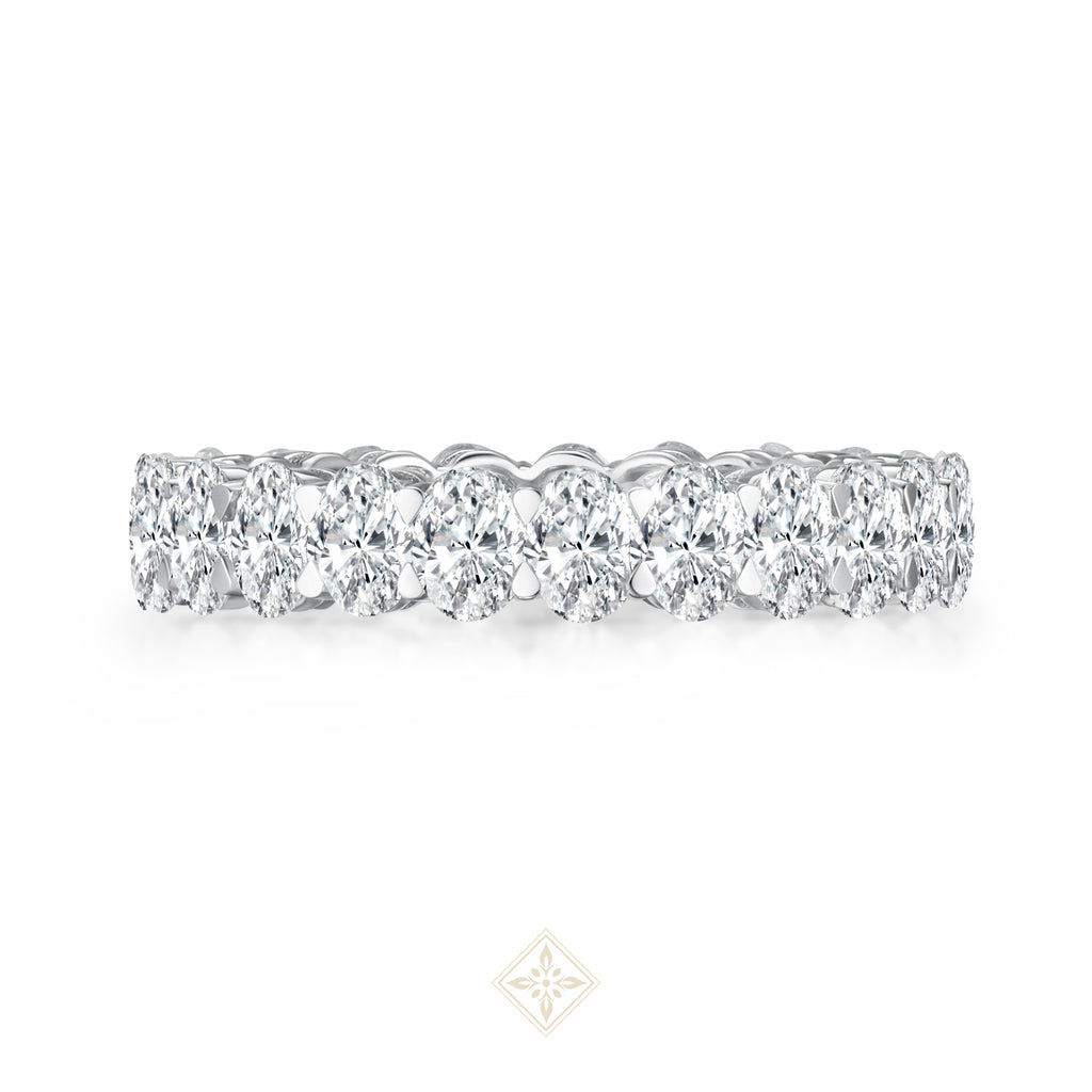 Full Eternity Oval Ring