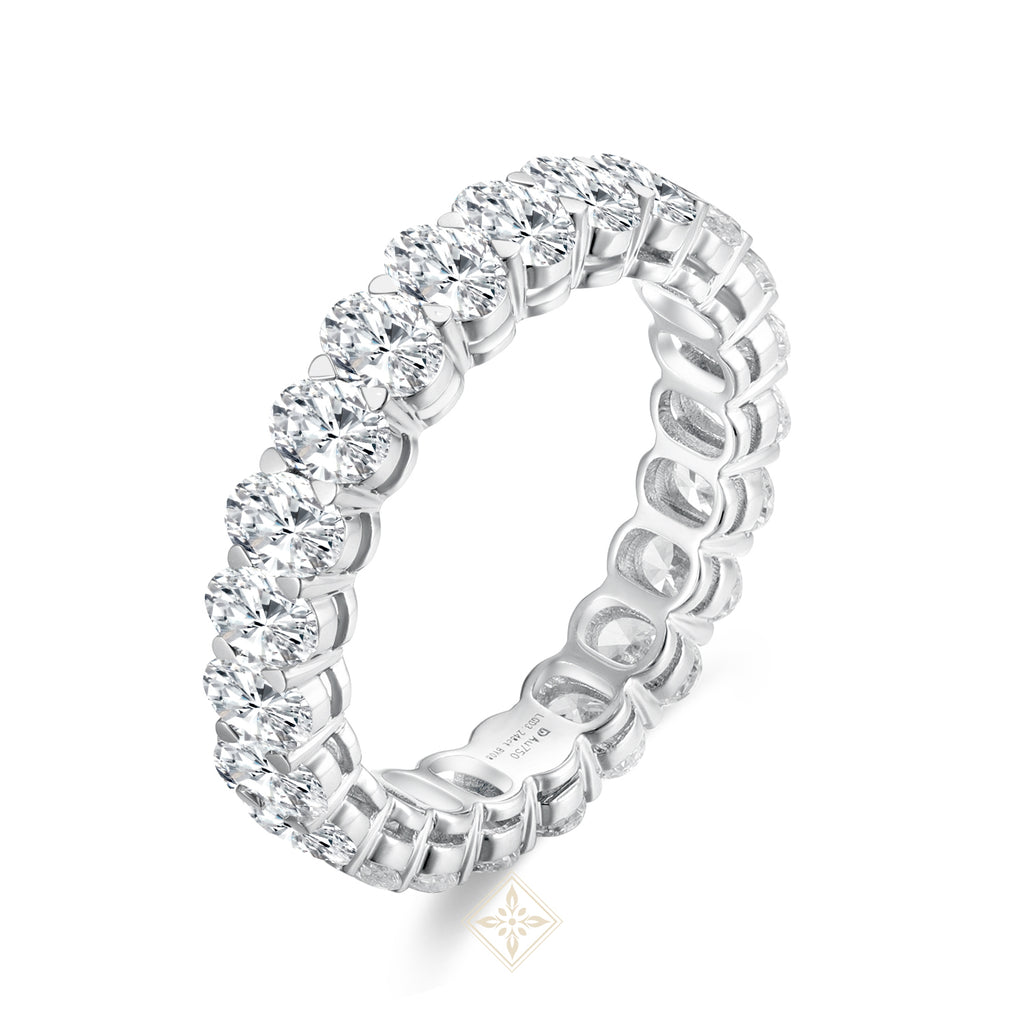 Full Eternity Oval Ring