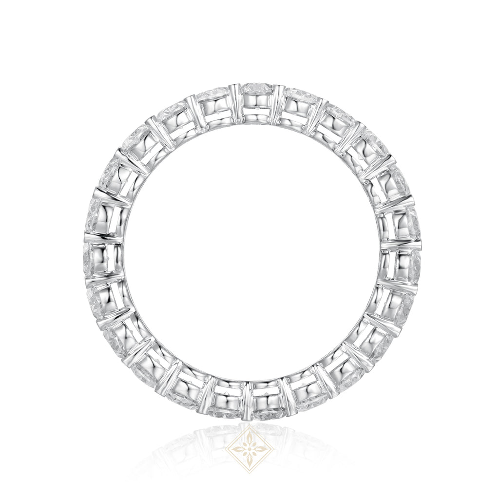 Full Eternity Oval Ring