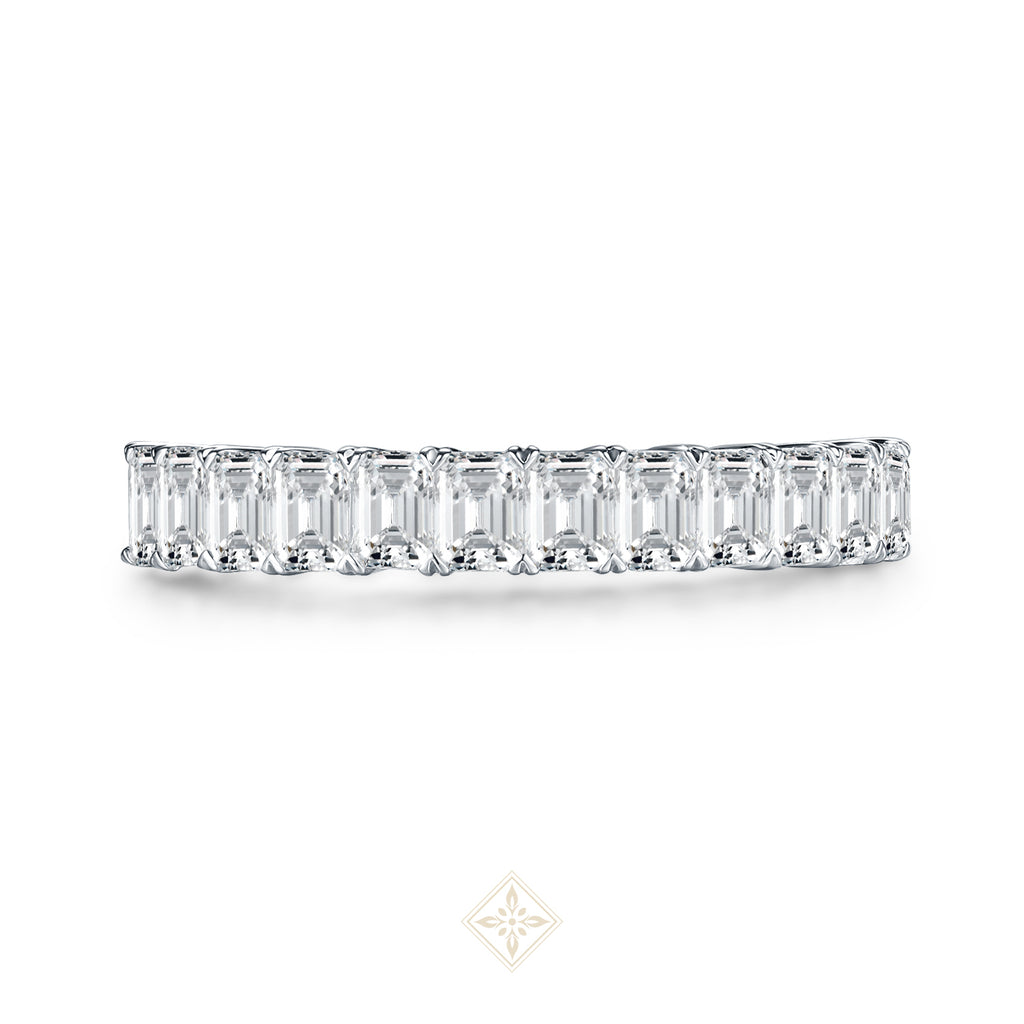 Half Eternity Emerald