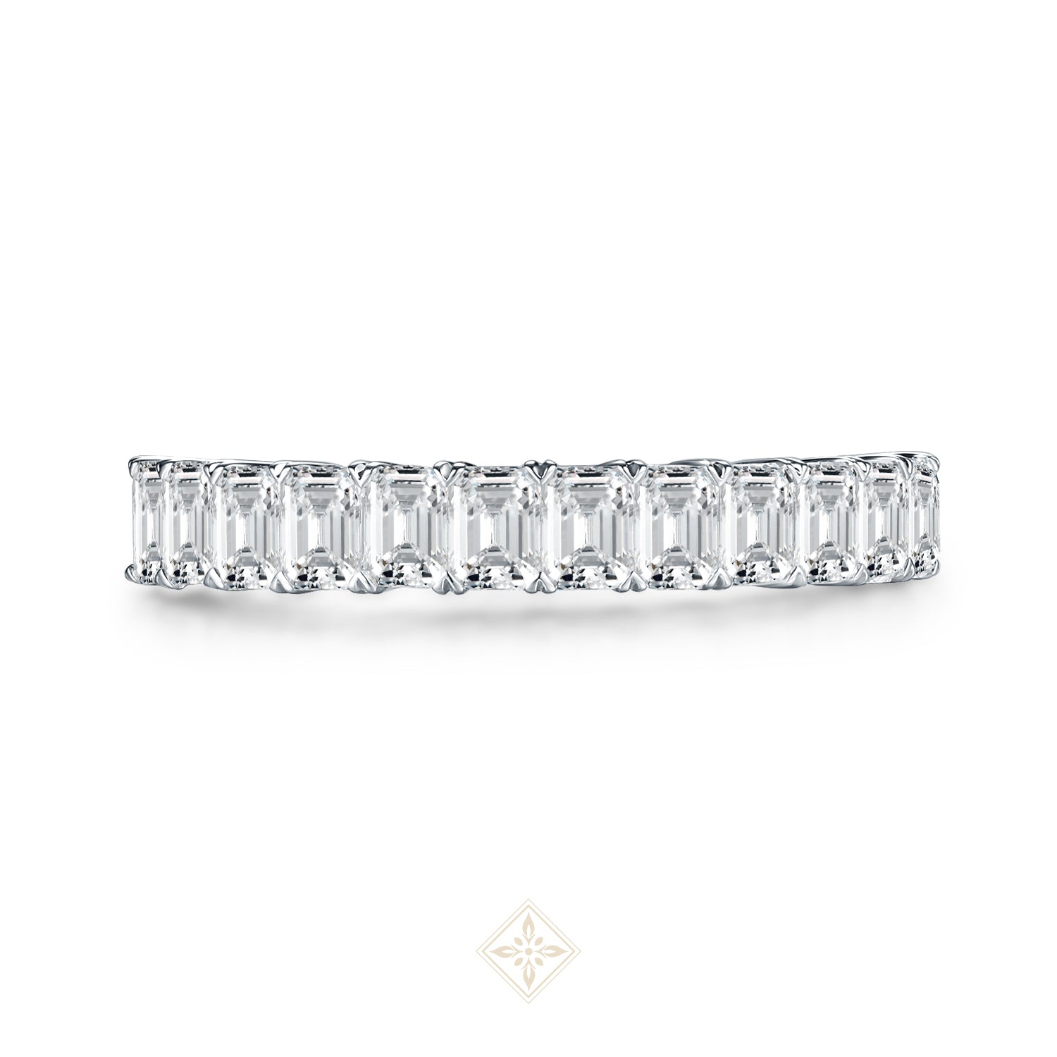 Half Eternity Emerald