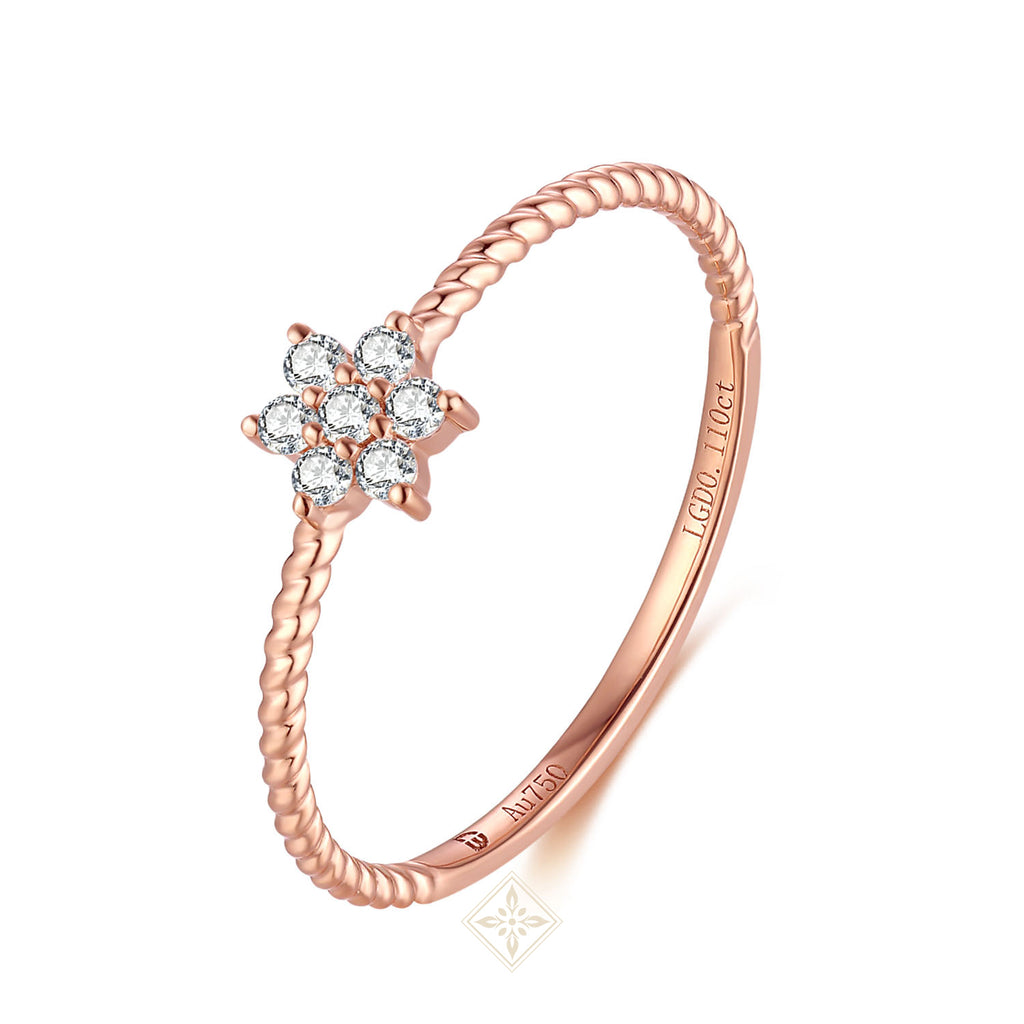 Palace Rose Gold Ring
