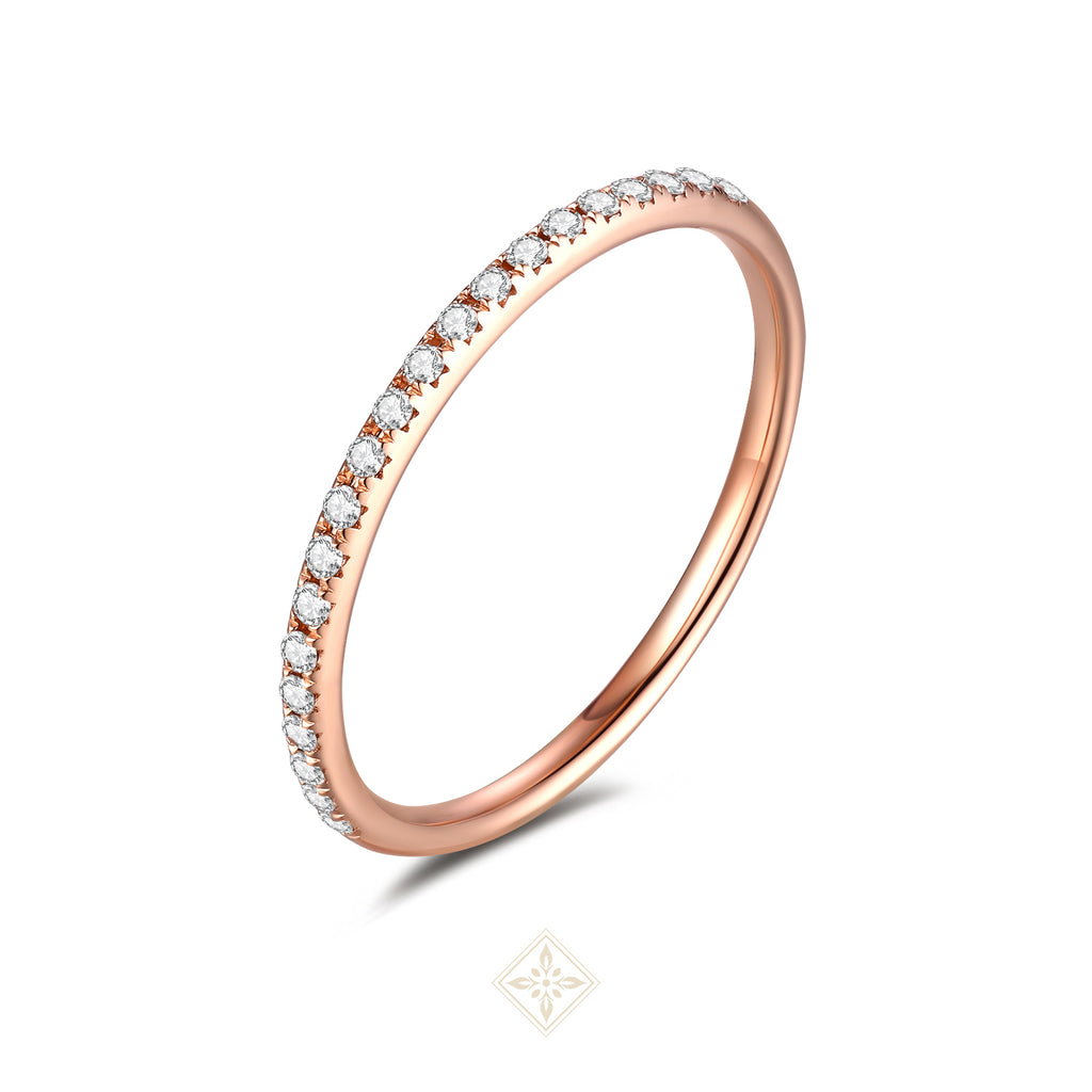 Half Eternity RG Ring