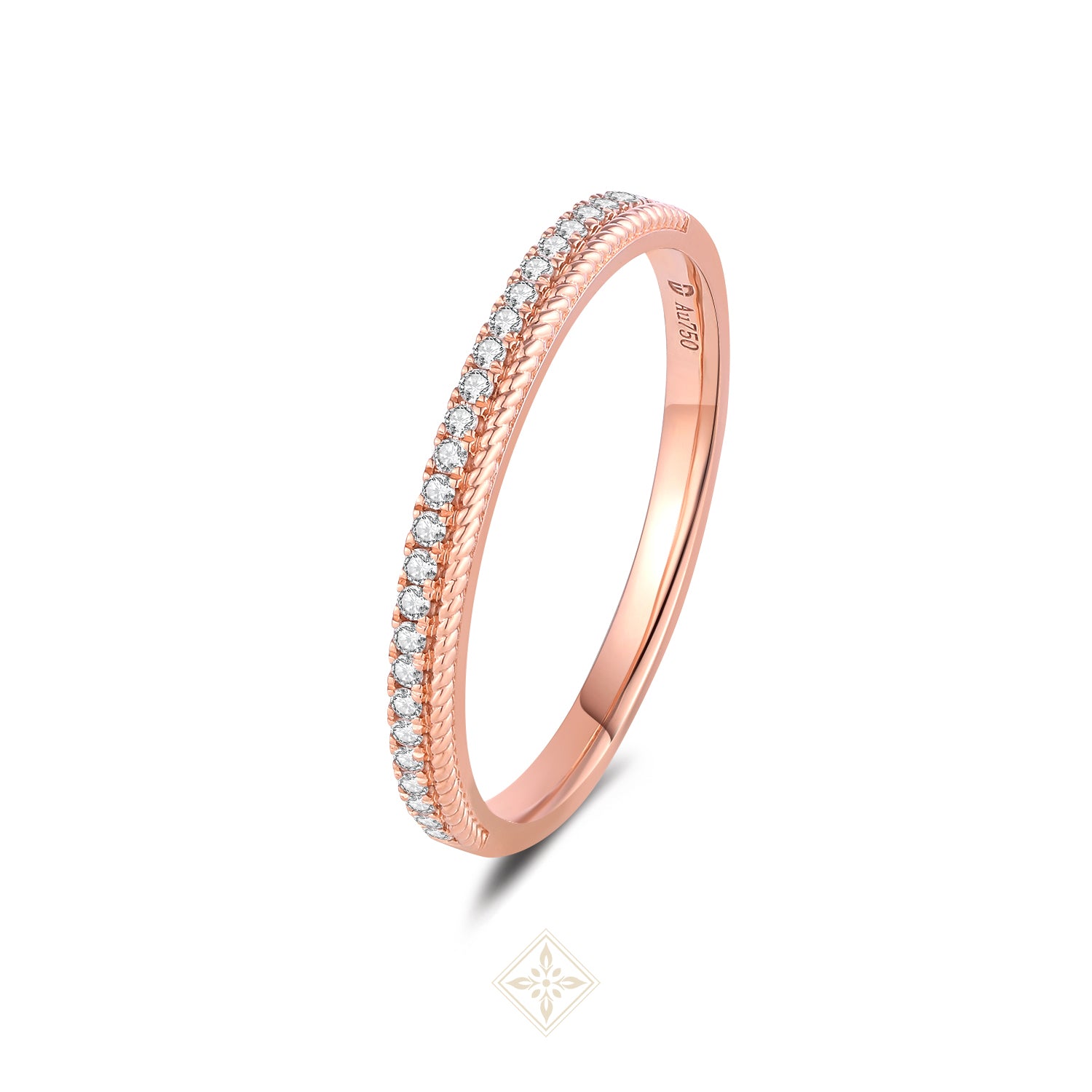 Half Eternity RG Ring