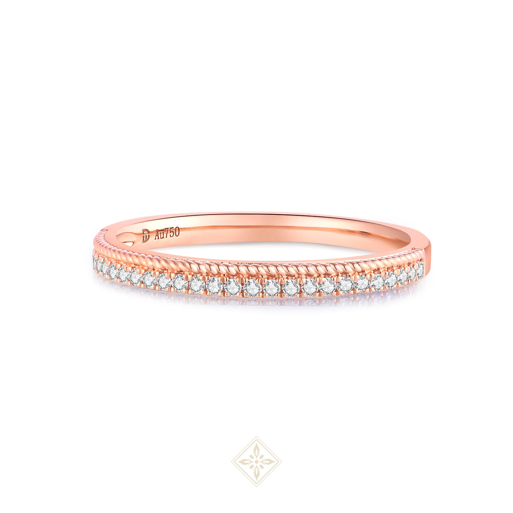 Half Eternity RG Ring