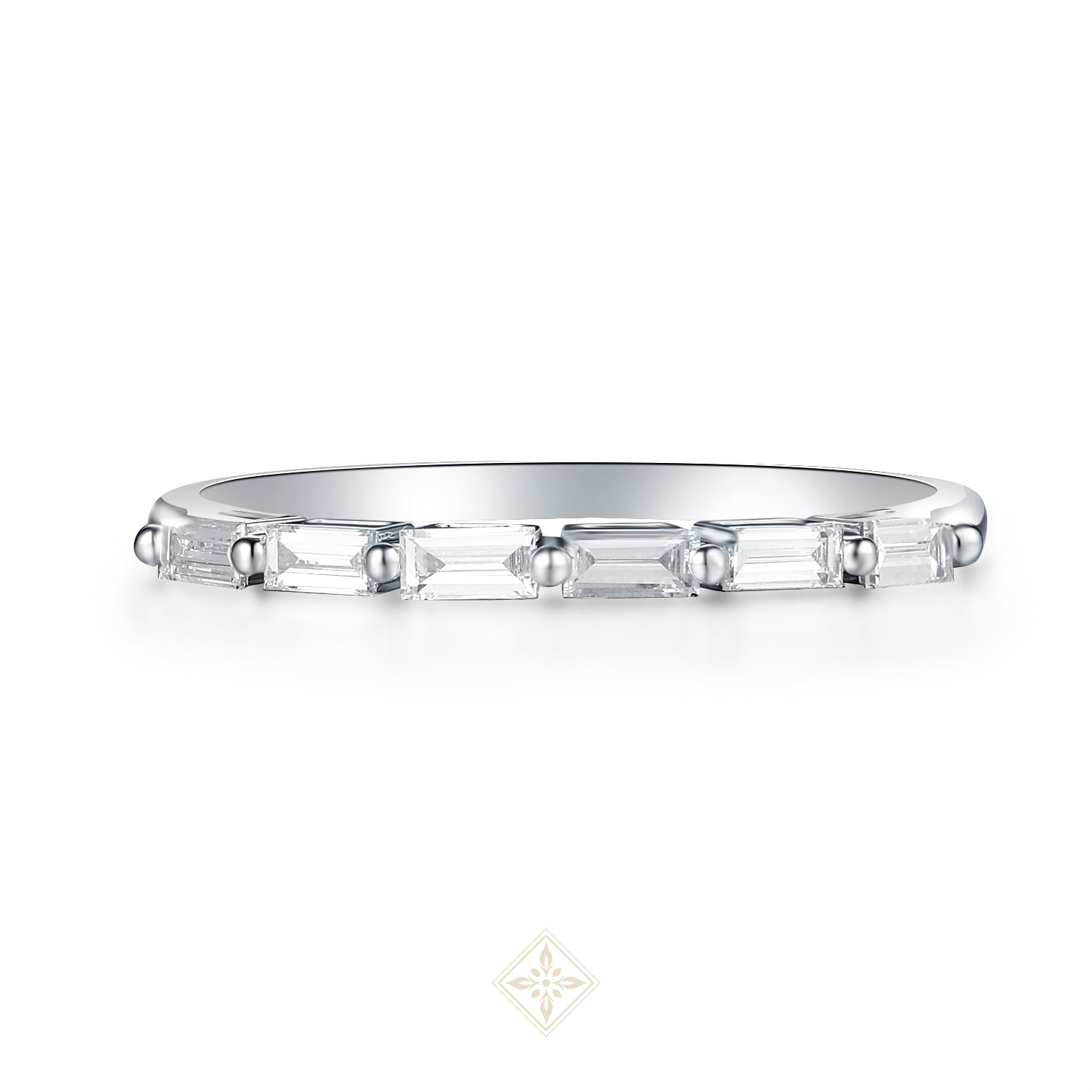 Half Eternity Emerald