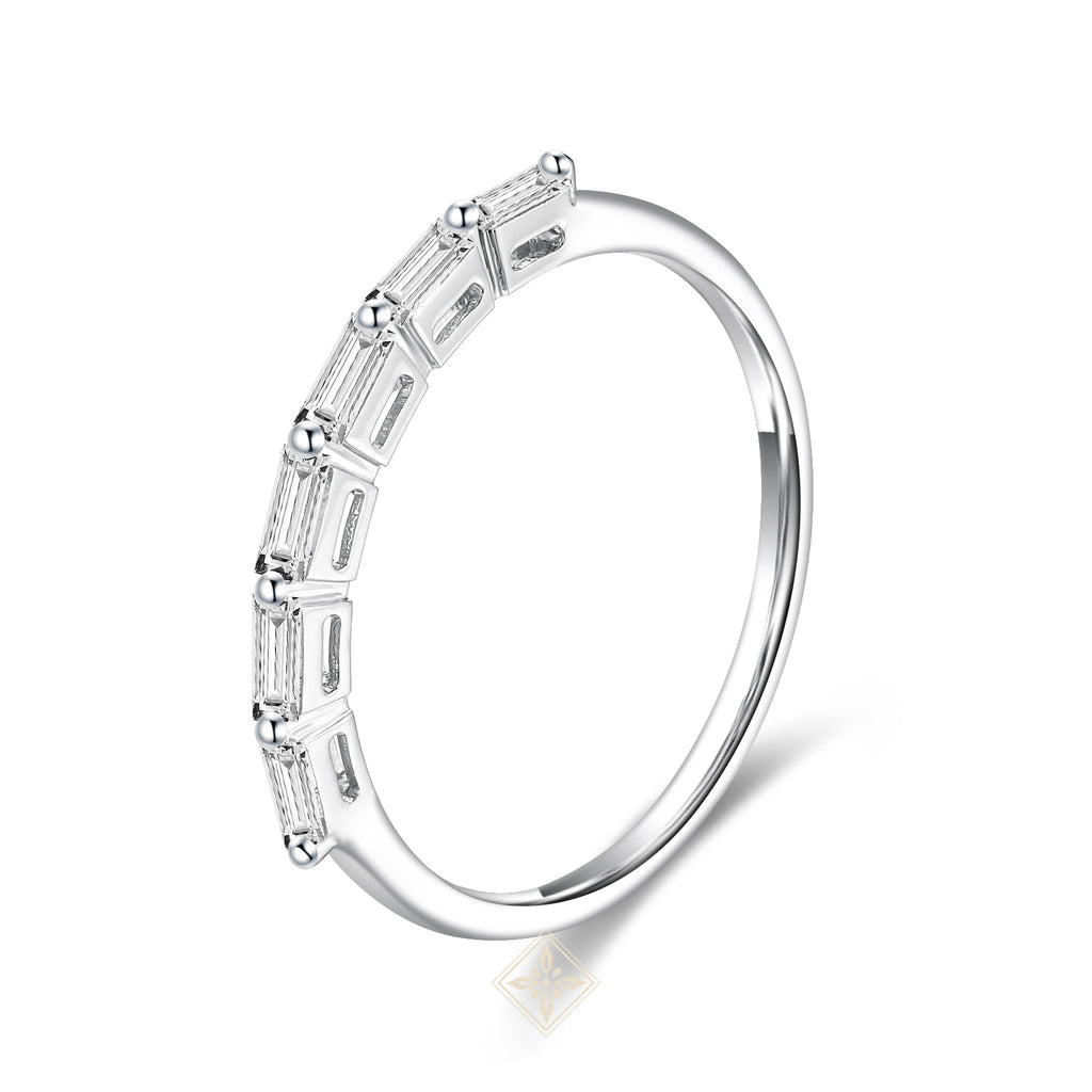 Half Eternity Emerald