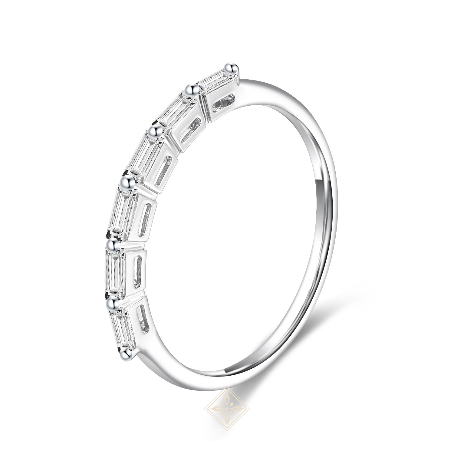 Half Eternity Emerald