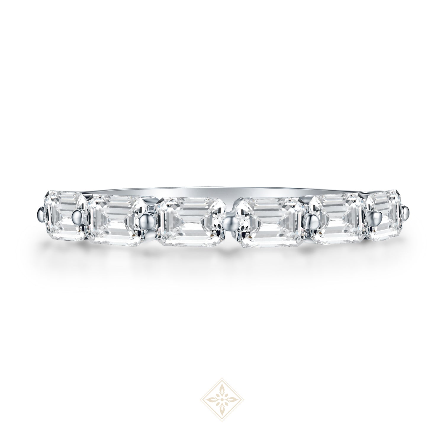 Half Eternity Emerald