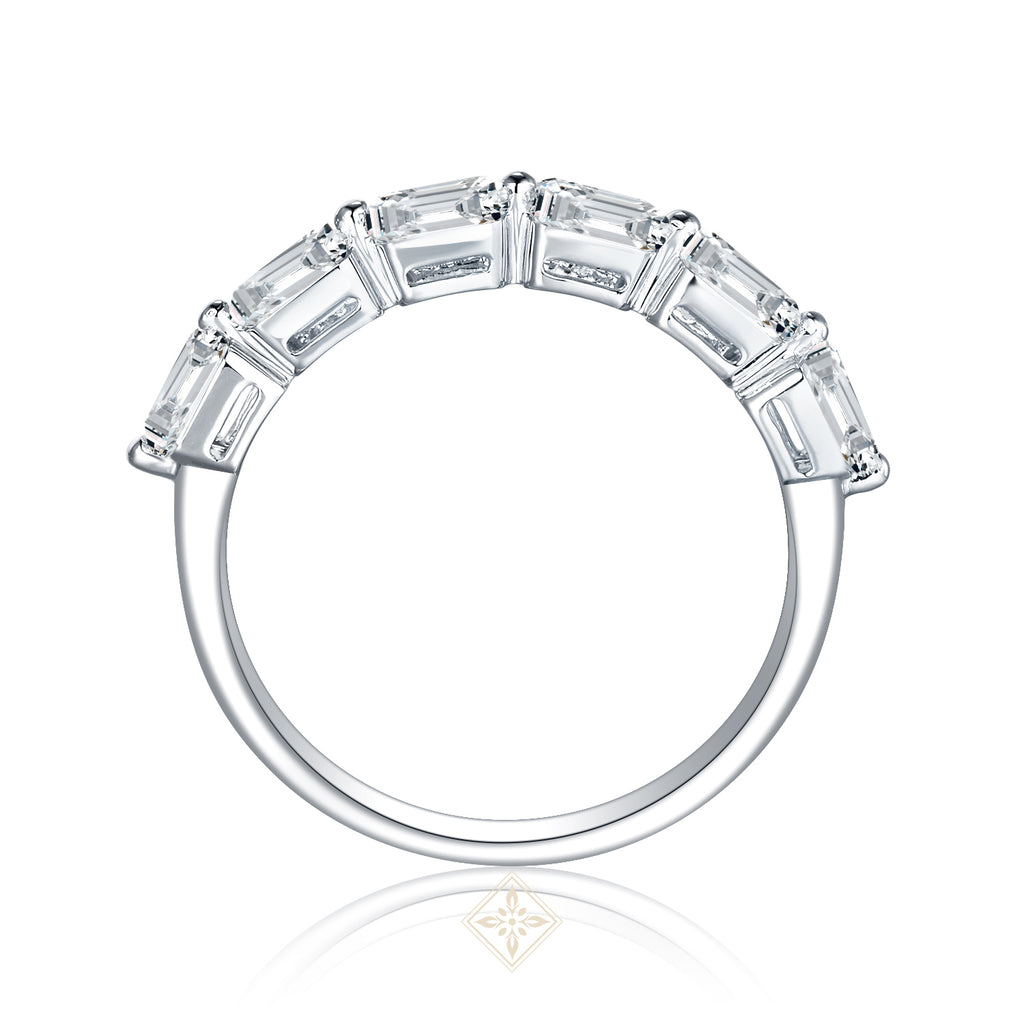 Half Eternity Emerald