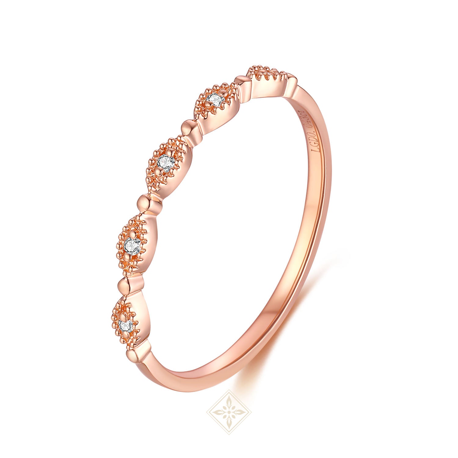 Palace Rose Gold Ring