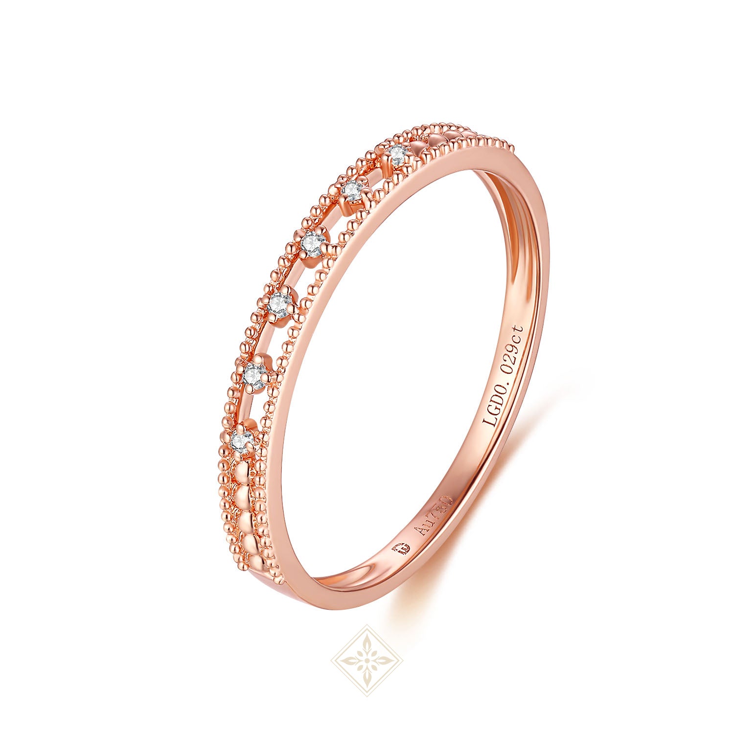 Palace Rose Gold Ring