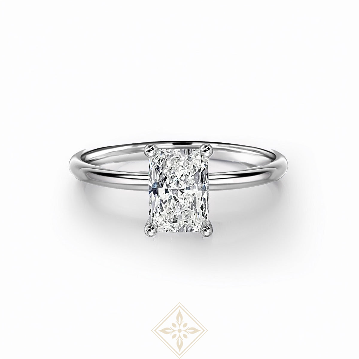 Classic Radiant Solitaire